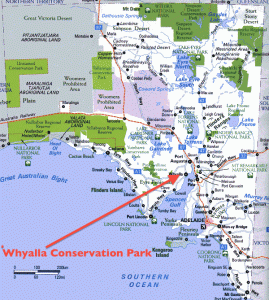 Whyalla CP map