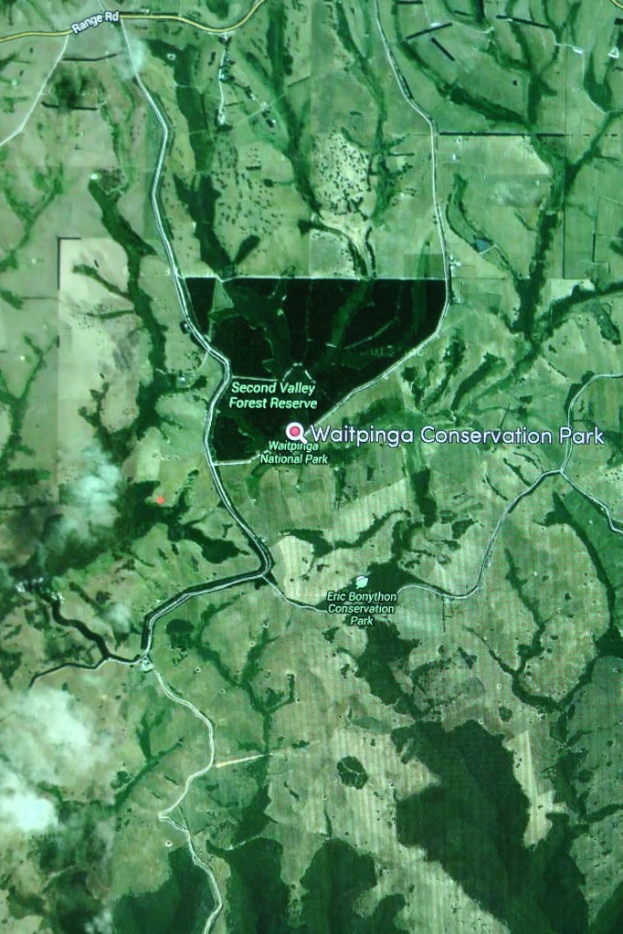 Waitpinga Map Waitpinga Conservation Park | VK5PAS
