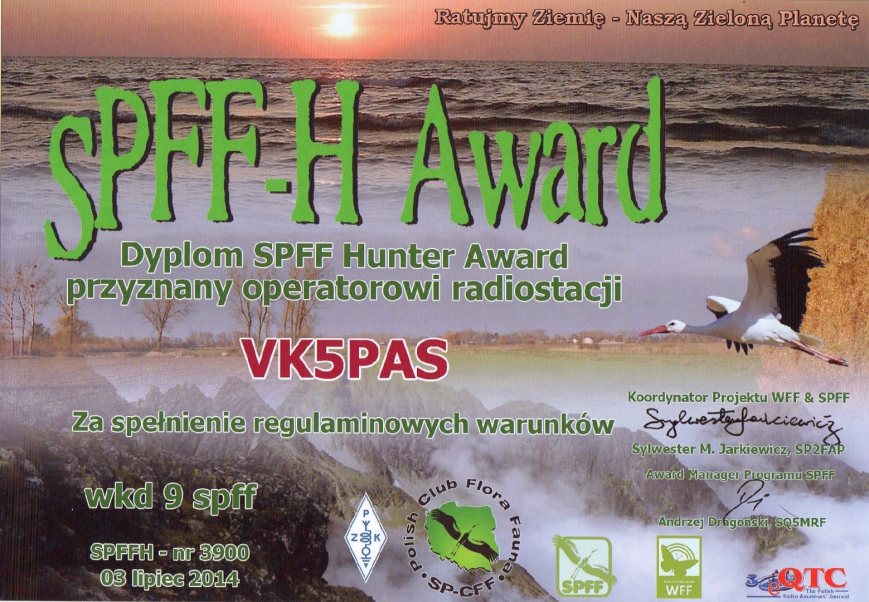 SPFF-H Award305
