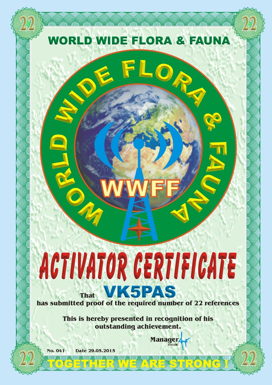 A 22 VK5PAS 2015 041