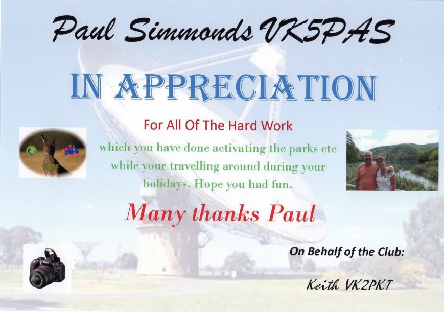 VK2PKT certificate152