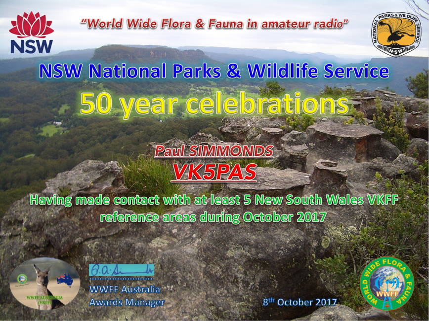 VK5PAS NSW NPWS 50 year celebrations Hunter.png